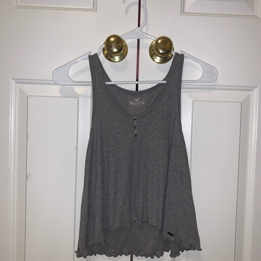 NWT Hollister Button Flowy Summer Tank